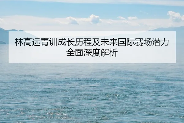 林高远青训成长历程及未来国际赛场潜力全面深度解析